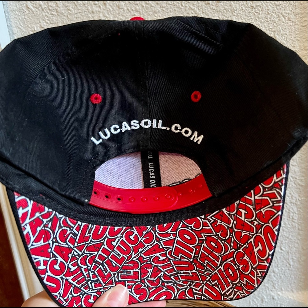 Lucas Oil Base ball cap. - Picture 2 of 4